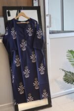 Indigo Butta Kurta - Daily Essential - Image 2