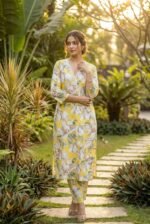 Butter Yellow lily’s Suit Set - Sukoon 14.0 - Image 2