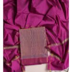 PURE MANAGALGIRI HANDLOOM WITH DUPION SILK DUPATTA