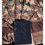 COTTON AJRAKH SUIT SET