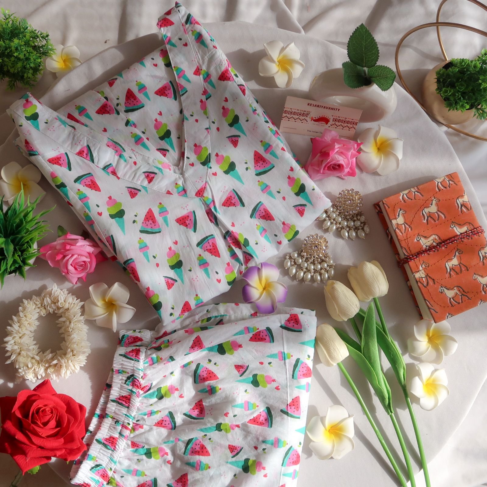 IMG-20240329-WA0116-2.jpg Summer Delights Vacay/Outdoor Suit Set - Comforter Set - Image 1