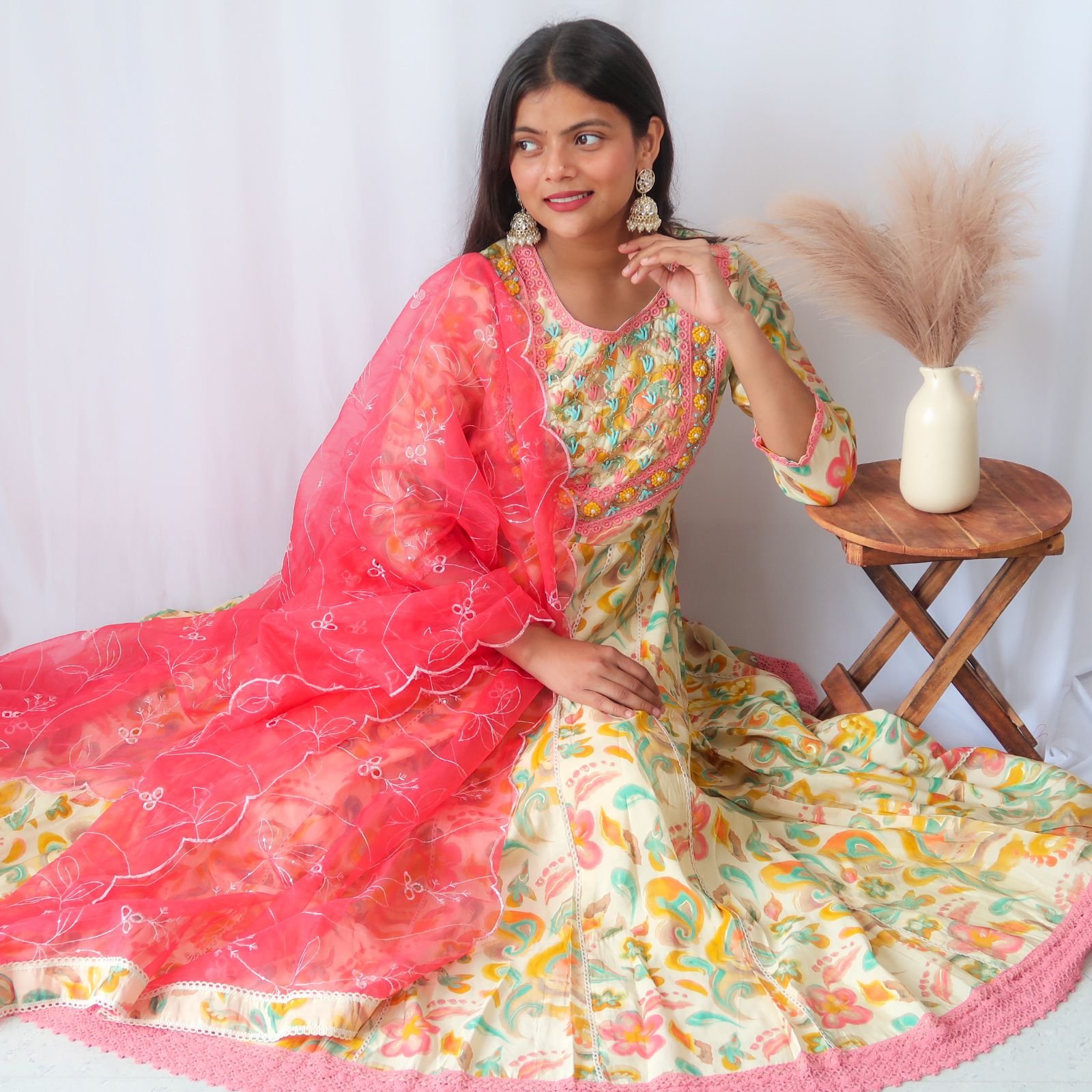 IMG-20240921-WA0021-2.jpg Sandhya Handwork Anarkali Suit Set - Image 1