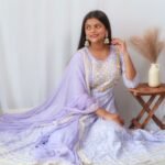 Lavanya Embroidered Anarkali Suit Set - Image 3