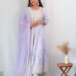 Lavanya Embroidered Anarkali Suit Set