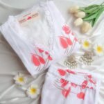 Rosy Charm Suit Set - Nazakat (SALE) - Image 2
