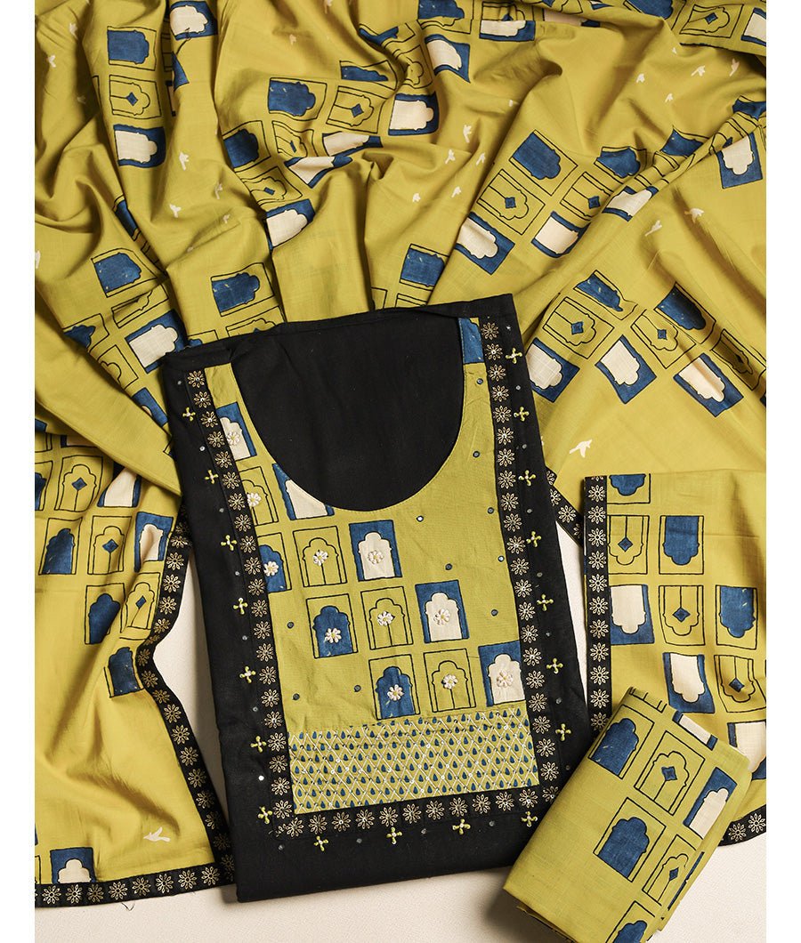 fabloe-11349-2.jpg PURE COTTON SUIT SET - Image 1