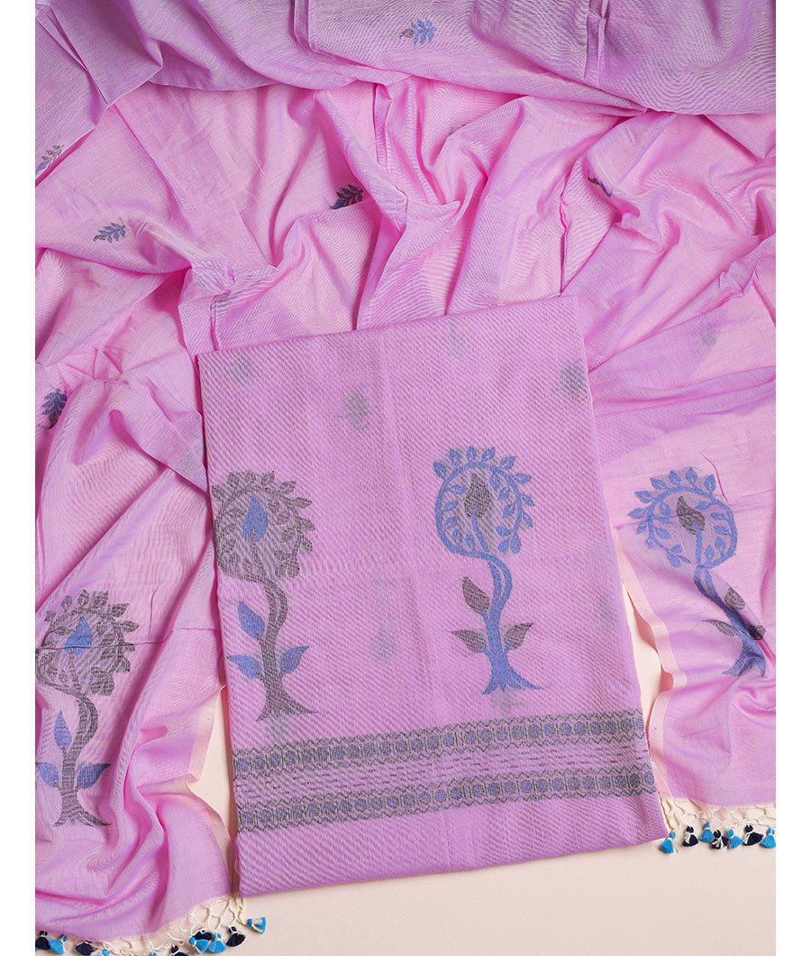 fabloe-14886-2.jpg VAMSHIKA JAMDHANI SUIT SET - Image 1